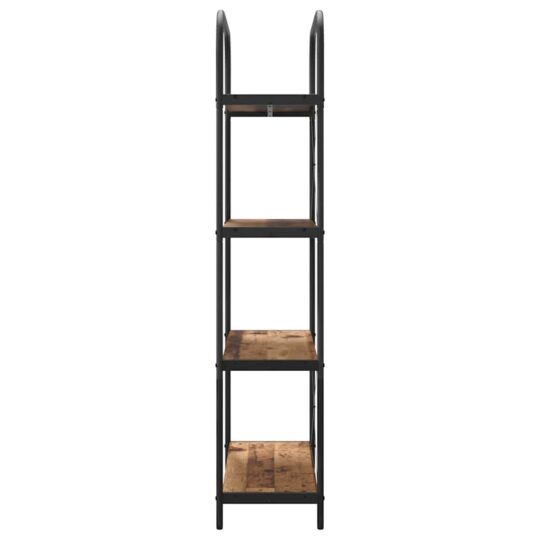 879843 6 Raft pentru cărți Lemn vechi 80 x 30 x 146 cm Lemn compozit 879843 6