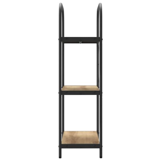 879868 6 Raft pentru cărți stejar artizanal 60 x 30 x 109 cm 879868 6