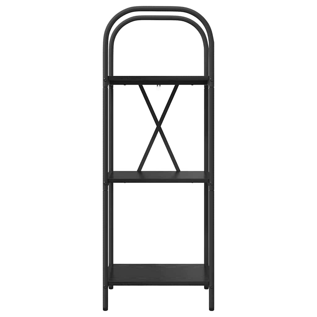 879881 5 Raft pentru cărți Stejar negru 40 x 30 x 109 cm Lemn compozit Raft pentru cărți Stejar negru 40 x 30 x 109 cm Lemn compozit - imagine 5