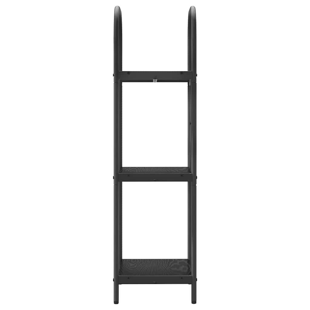 879881 6 Raft pentru cărți Stejar negru 40 x 30 x 109 cm Lemn compozit Raft pentru cărți Stejar negru 40 x 30 x 109 cm Lemn compozit - imagine 6