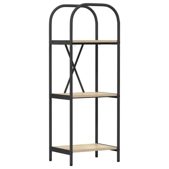 879882 2 Raft pentru cărți Stejar sonoma 40 x 30 x 109 cm Lemn compozit 879882 2