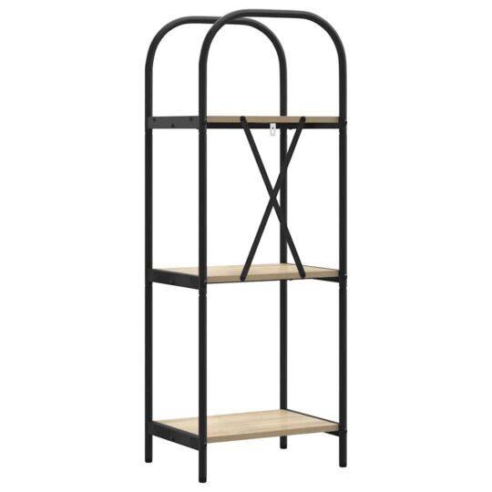 879882 7 Raft pentru cărți Stejar sonoma 40 x 30 x 109 cm Lemn compozit 879882 7