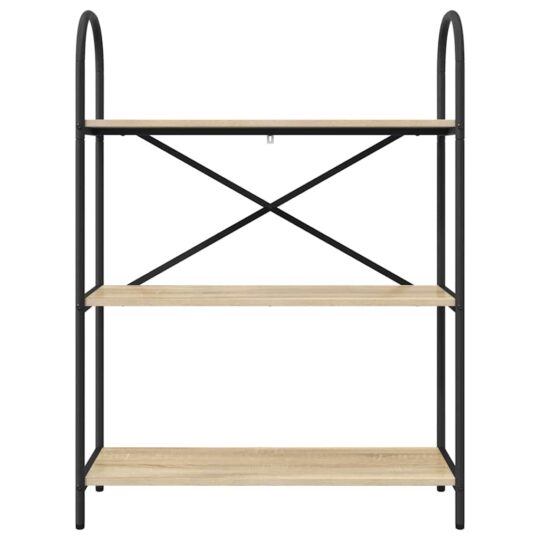 879900 5 Raft pentru cărți Stejar sonoma 80 x 30 x 109 cm Lemn compozit 879900 5