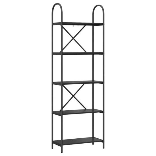 Alternative view of Raft pentru cărți Stejar negru 60 x 30 x 183 cm Lemn compozit