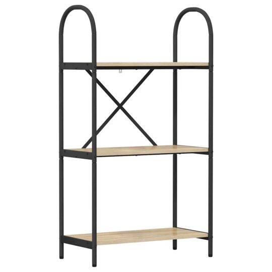 Alternative view of Raft pentru cărți Stejar sonoma 60 x 30 x 109 cm Lemn compozit