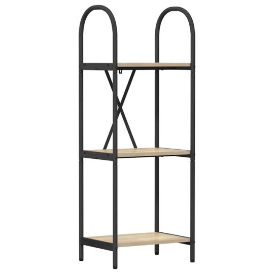 Alternative view of Raft pentru cărți Stejar sonoma 40 x 30 x 109 cm Lemn compozit