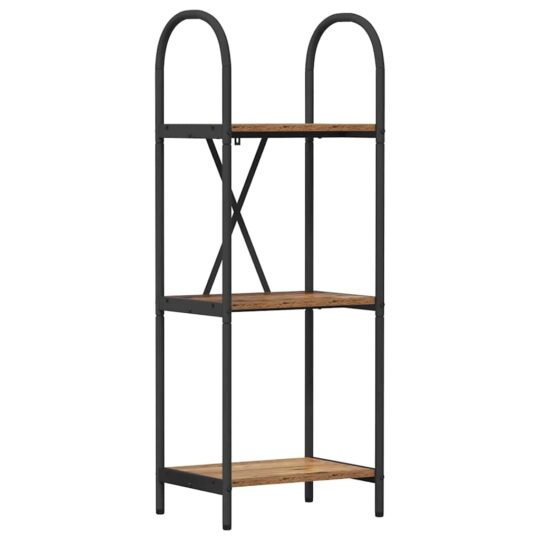 Alternative view of Raft pentru cărți Lemn vechi 40 x 30 x 109 cm Lemn compozit