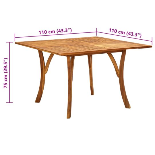 3172823 8 Set de Dining de Grădină cu Perne, 5 Piese, Negru Poliratan, Acacia 3172823 8