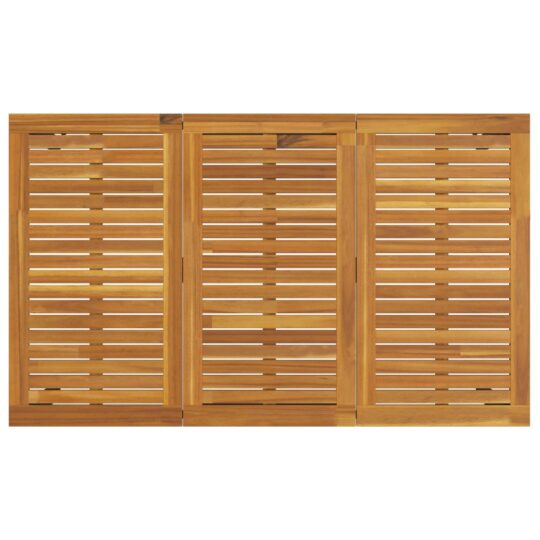 3284415 8 Set de masă pentru grădină 5 pcs negru și maro 150 x 90 x 75 cm 3284415 8