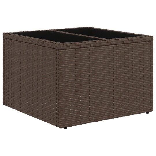 3347138 8 Set de canapele pentru grădină 7 pcs maro și crem Rattan poli 3347138 8