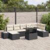 3357960 1 Set de canapele pentru grădină 8 pcs Negru Rattan poli 3357960 1