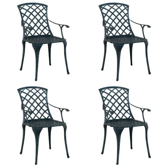 Alternative view of Scaun pentru Grădină Verde 61 x 60.5 x 93cm Aluminiu