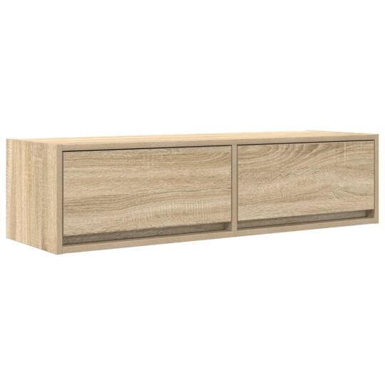 Alternative view of Cabinet TV Stejar sonoma 100 x 31 x 25.5 cm Lemn compozit