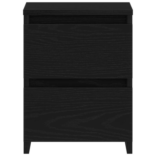 861988 6 Dulap de noapte Stejar negru 30 x 30 x 40 cm Lemn compozit 861988 6