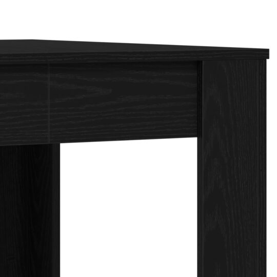 862053 8 Masă de dining Stejar negru 140 x 74.5 x 76 cm Lemn compozit 862053 8