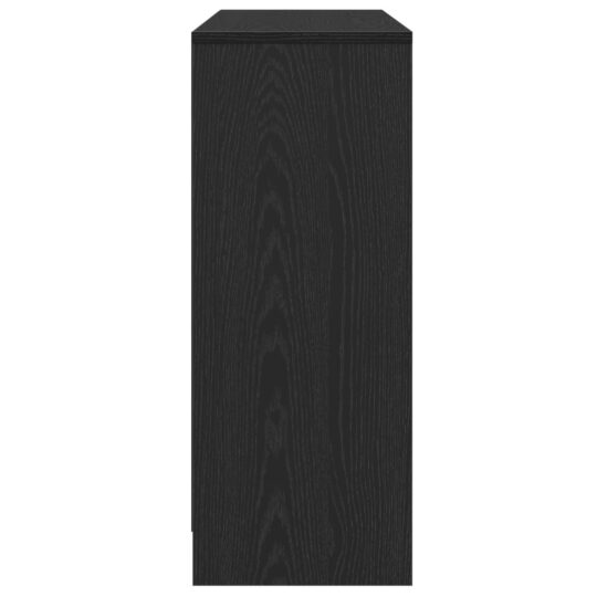 862084 8 Bufet Negru 102 x 33 x 75 cm Lemn compozit 862084 8