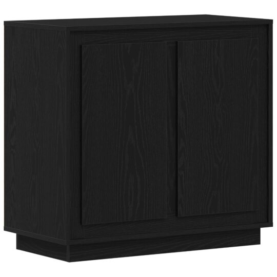 Alternative view of Bufet modern Stejar negru 80 x 34 x 75 cm Lemn compozit