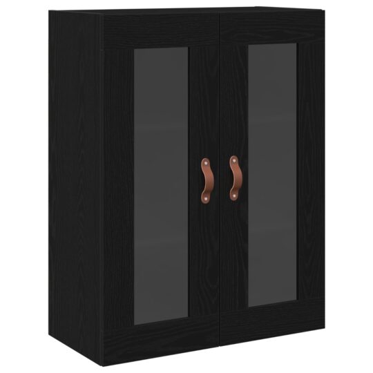 Alternative view of Cabinet suspendat Stejar negru 69.5 x 34 x 90 cm Lemn compozit