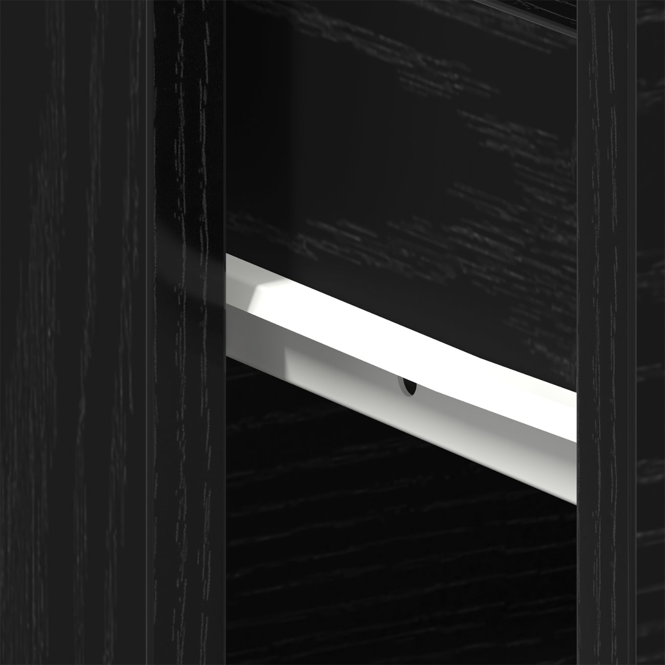 862575 11 Dulap de noapte cu sertar 2 pcs Stejar Negru 40 x 30 x 39 cm Dulap de noapte cu sertar 2 pcs Stejar Negru 40 x 30 x 39 cm - imagine 11