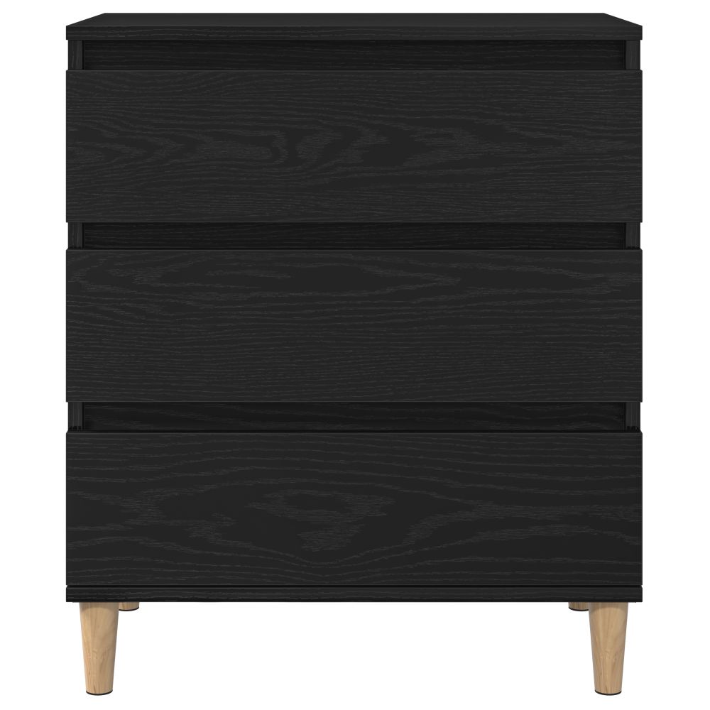862595 6 Buffet cu sertar Stejar Negru 60 x 35 x 70 cm Lemn compozit Buffet cu sertar Stejar Negru 60 x 35 x 70 cm Lemn compozit - imagine 6