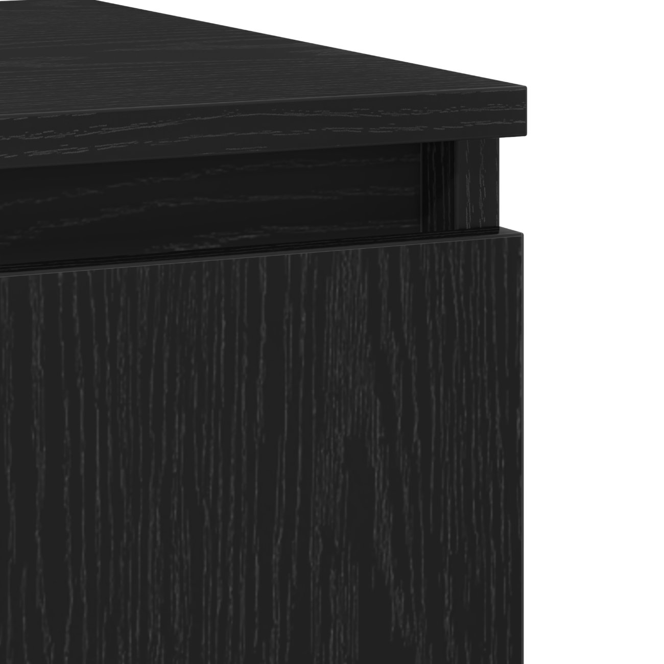862595 9 Buffet cu sertar Stejar Negru 60 x 35 x 70 cm Lemn compozit Buffet cu sertar Stejar Negru 60 x 35 x 70 cm Lemn compozit - imagine 9