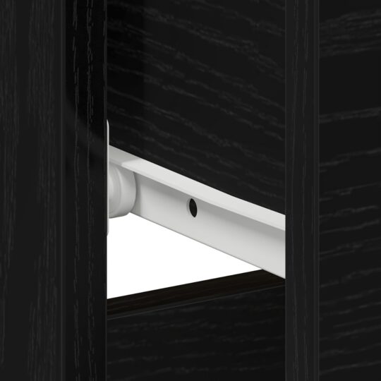 862610 11 Dulap de noapte cu sertar 2 pcs Stejar negru 40 x 40 x 50 cm 862610 11