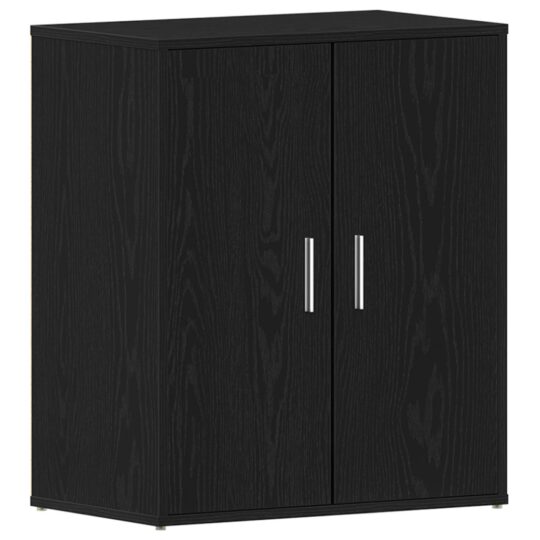 Alternative view of Dulap pentru pantofi Stejar negru 60 x 35 x 70 cm Lemn compozit