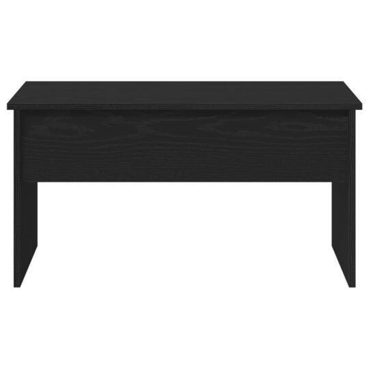 862766 6 Masă de cafea Stejar Negru 80 x 50.5 x 41.5 cm Lemn compozit 862766 6