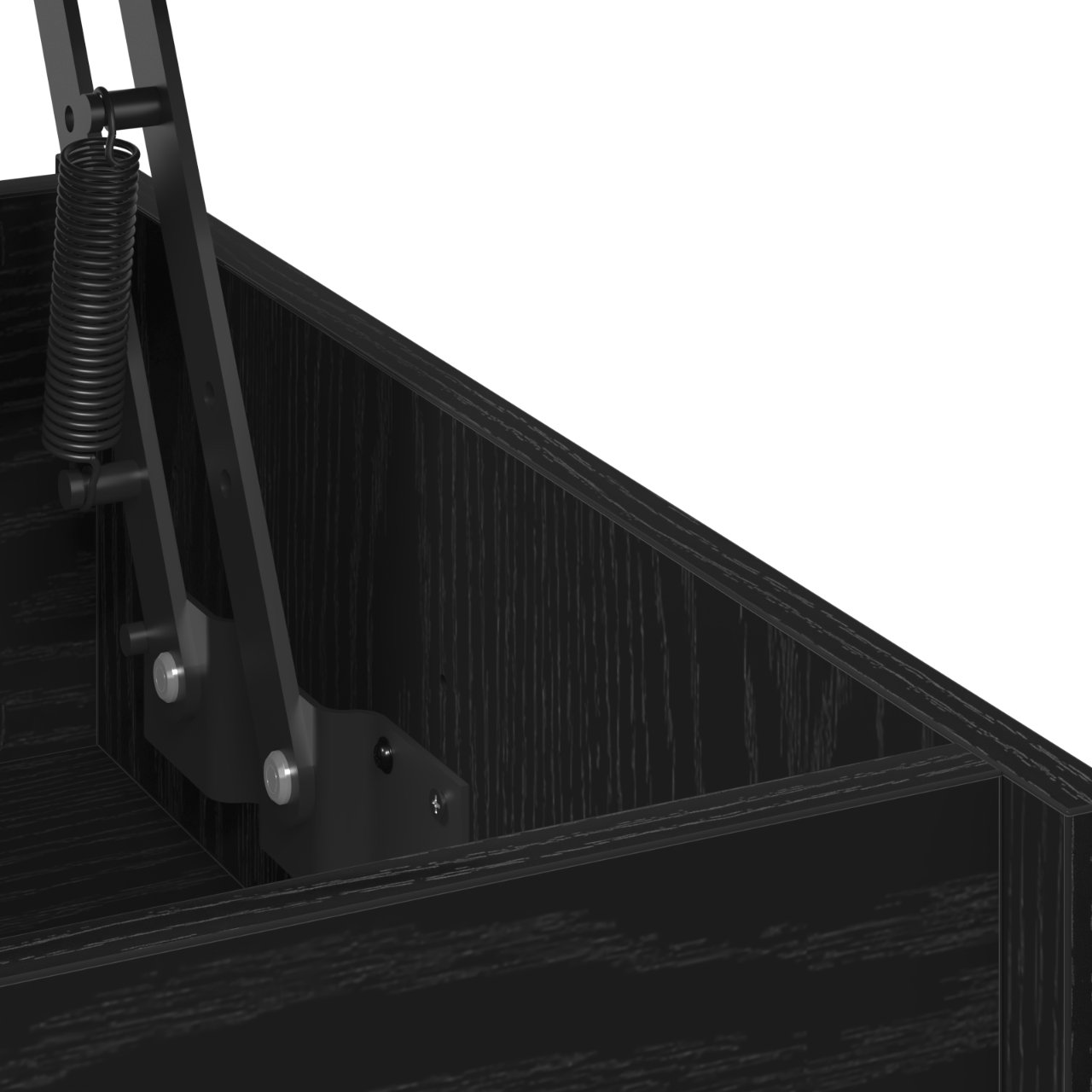 862766 9 Masă de cafea Stejar Negru 80 x 50.5 x 41.5 cm Lemn compozit Masă de cafea Stejar Negru 80 x 50.5 x 41.5 cm Lemn compozit - imagine 9