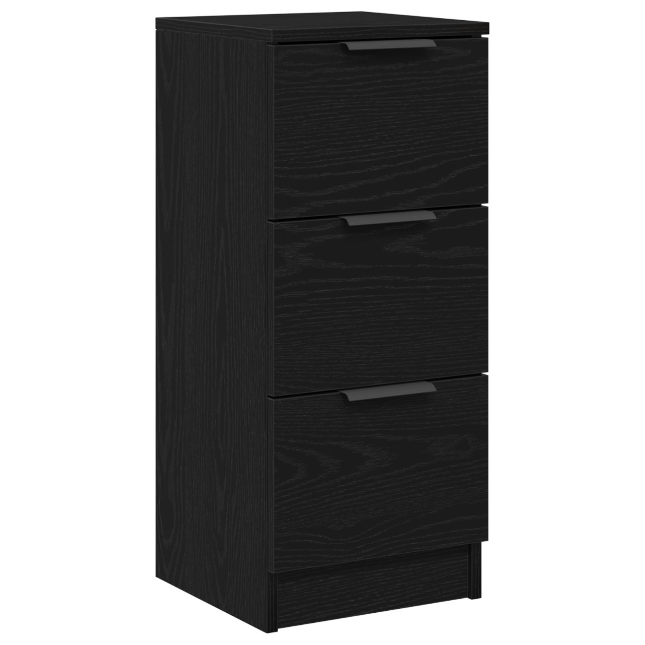 862774 2 Dulap lateral din stejar negru Stejar negru 30 x 30 x 70 cm Dulap lateral din stejar negru Stejar negru 30 x 30 x 70 cm - imagine 2
