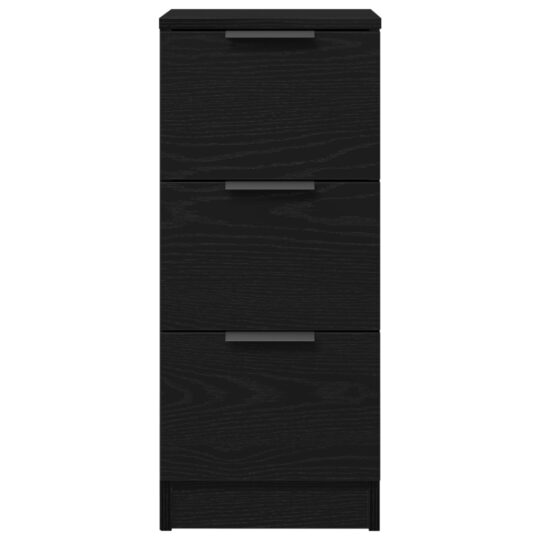 862774 7 Dulap lateral din stejar negru Stejar negru 30 x 30 x 70 cm 862774 7