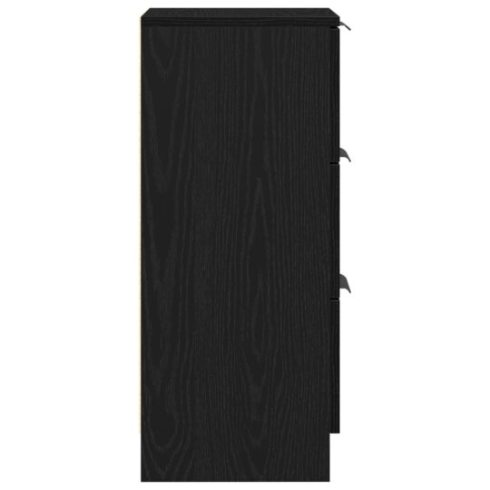 862774 8 Dulap lateral din stejar negru Stejar negru 30 x 30 x 70 cm 862774 8