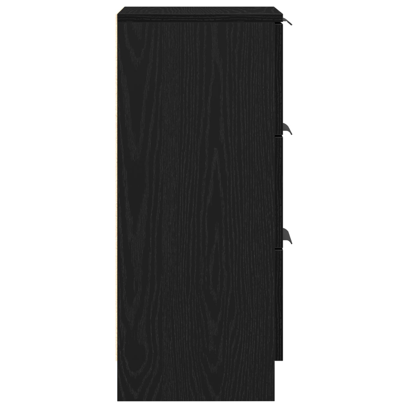 862774 8 Dulap lateral din stejar negru Stejar negru 30 x 30 x 70 cm Dulap lateral din stejar negru Stejar negru 30 x 30 x 70 cm - imagine 8