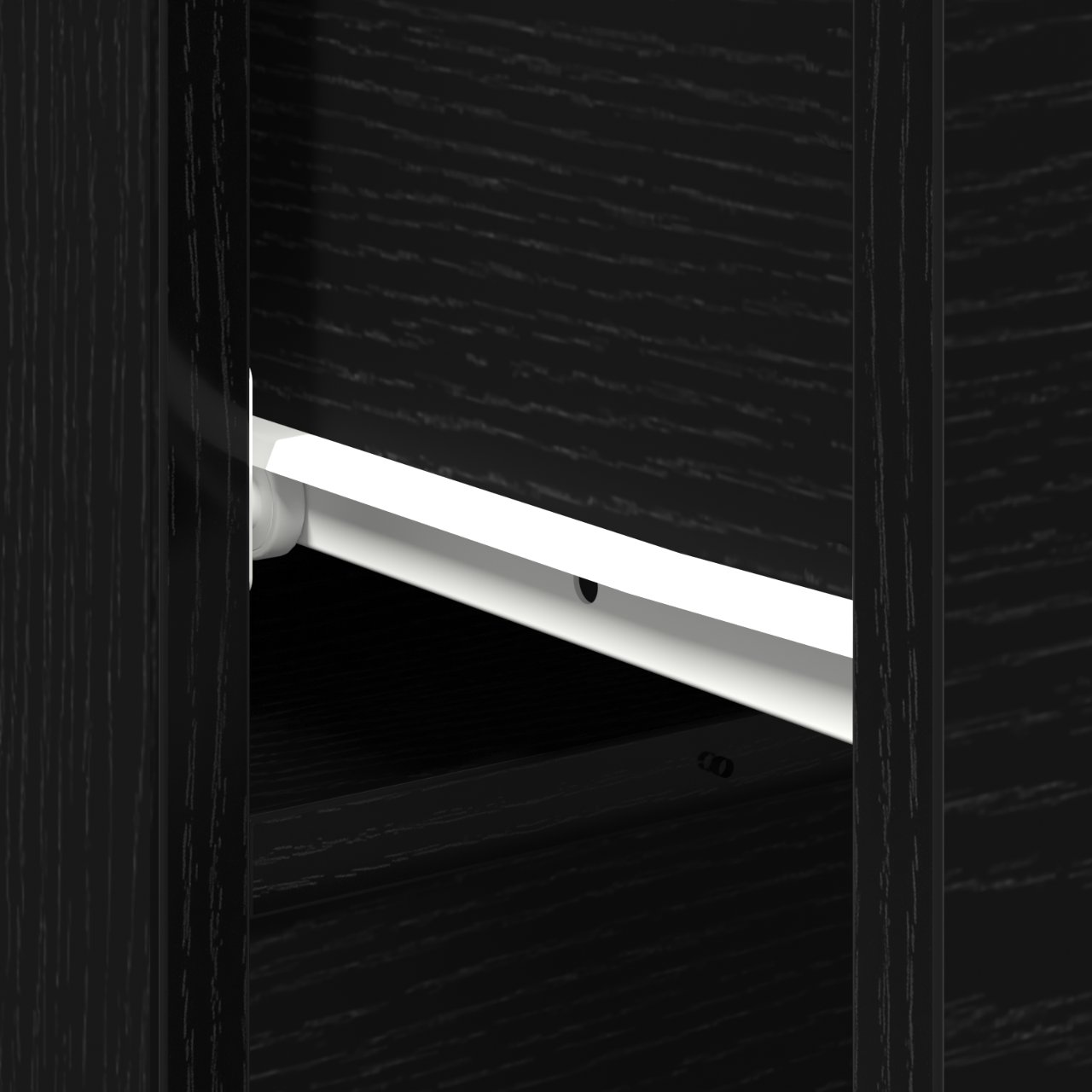 862774 9 Dulap lateral din stejar negru Stejar negru 30 x 30 x 70 cm Dulap lateral din stejar negru Stejar negru 30 x 30 x 70 cm - imagine 9