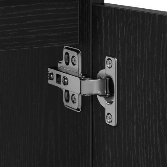 862814 11 Dulap de chiuvetă Stejar negru 80 x 33 x 60 cm Lemn compozit 862814 11