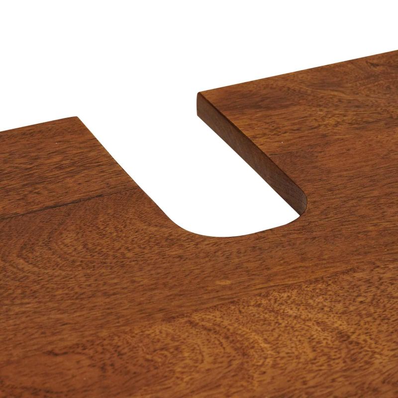 3310093 11 Set de mobilier pentru baie 5 pcs castan Lemn de mango solid Set de mobilier pentru baie 5 pcs castan Lemn de mango solid - imagine 11