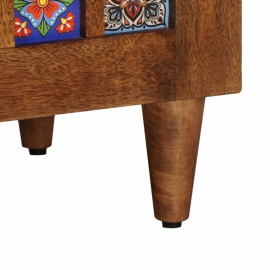 3310093 13 Set de mobilier pentru baie 5 pcs castan Lemn de mango solid 3310093 13