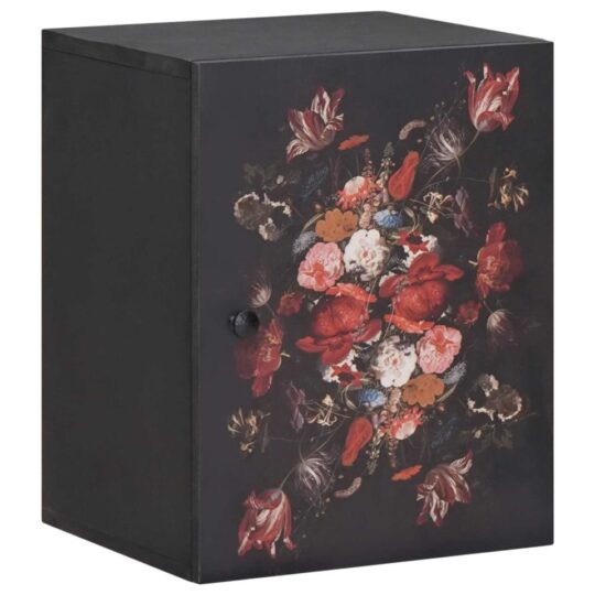 3310144 7 Set dulap baie cu sertar Pe perete 5 pcs Lemn de mango solid 3310144 7