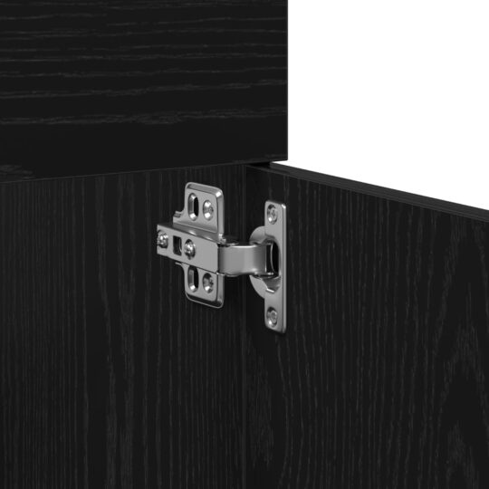 3333136 9 Dulap de chiuvetă Stejar Negru 90 x 38.5 x 46 cm Lemn compozit 3333136 9