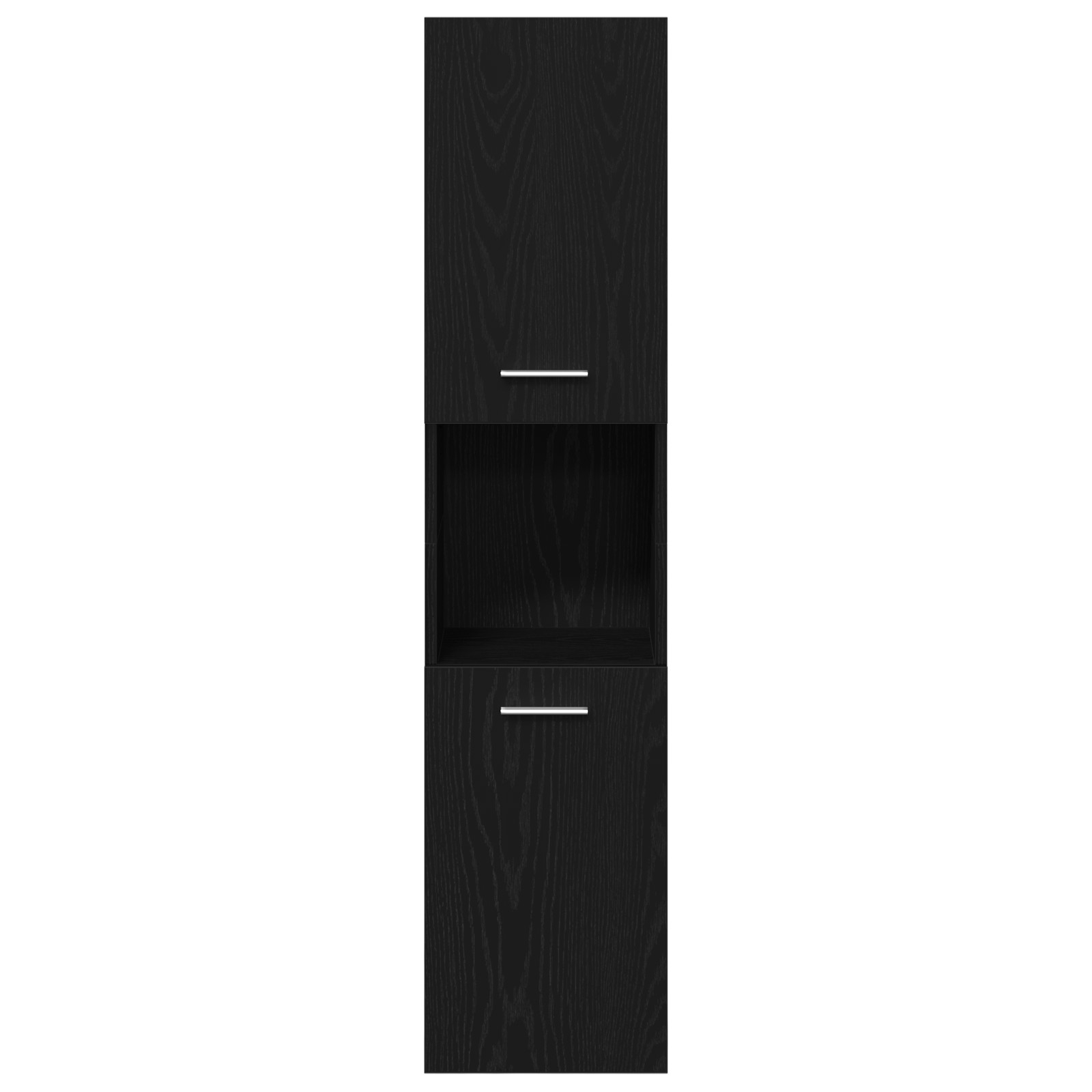 3334326 7 Set de mobilier pentru baie Pe perete cu ușă 3 pcs Stejar Negru Set de mobilier pentru baie Pe perete cu ușă 3 pcs Stejar Negru - imagine 7