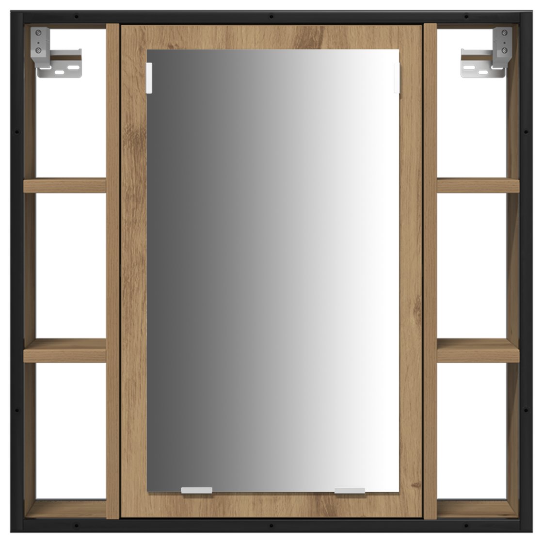 3334394 8 Set dulap baie Altele 3 pcs stejar artizanal 33 x 33 x 185.5 cm Set dulap baie Altele 3 pcs stejar artizanal 33 x 33 x 185.5 cm - imagine 8