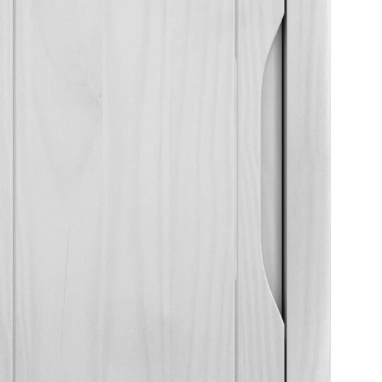 3385886 13 Set de mobilier pentru baie cu raft 4 pcs Alb Lemn de pin masiv 3385886 13