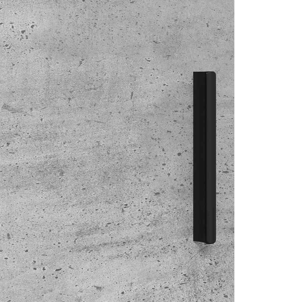 3393036 10 Set de mobilier pentru baie 3 pcs Gri beton 76.5 x 35 x 64 cm Set de mobilier pentru baie 3 pcs Gri beton 76.5 x 35 x 64 cm - imagine 10