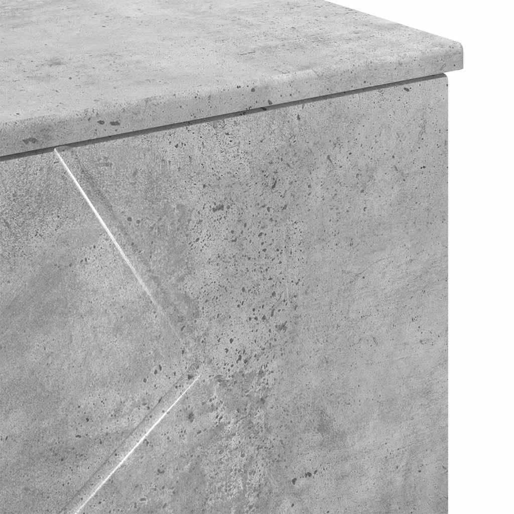 3393036 11 Set de mobilier pentru baie 3 pcs Gri beton 76.5 x 35 x 64 cm Set de mobilier pentru baie 3 pcs Gri beton 76.5 x 35 x 64 cm - imagine 11