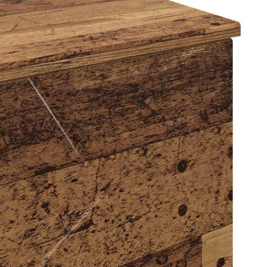 3393041 11 Set de mobilier pentru baie 3 pcs Lemn vechi 76.5 x 35 x 64 cm 3393041 11