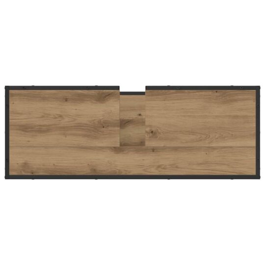 3402358 10 Set de mobilier pentru baie Pe perete 2 pcs stejar artizanal 3402358 10