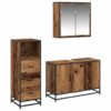 3402456 1 Set de mobilier pentru baie 3 pcs Lemn vechi 90 x 33 x 60 cm 3402456 1