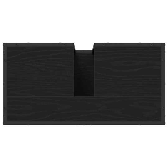 3402514 11 Set de mobilier pentru baie 4 pcs Stejar negru 65 x 33 x 60 cm 3402514 11