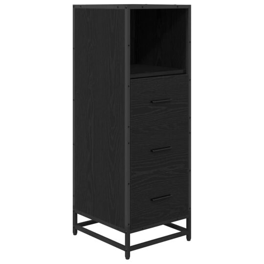 3402526 6 Set de mobilier pentru baie 3 pcs Stejar negru 80 x 33 x 60 cm 3402526 6