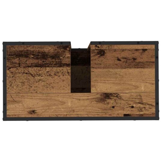 3402542 11 Set de mobilier pentru baie 4 pcs Lemn vechi 65 x 33 x 60 cm 3402542 11